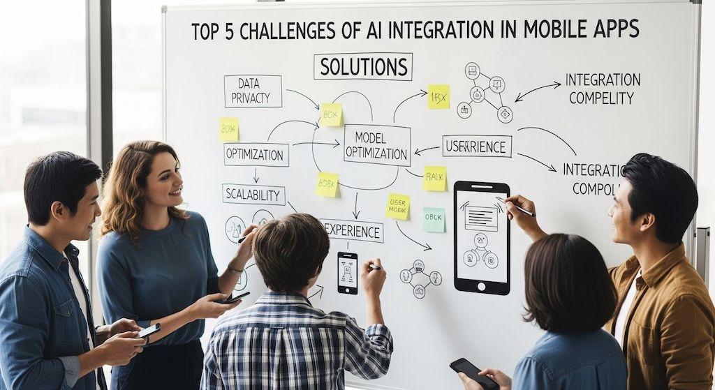 Overcoming the Top 5 Challenges of AI Integration in Mobile Apps